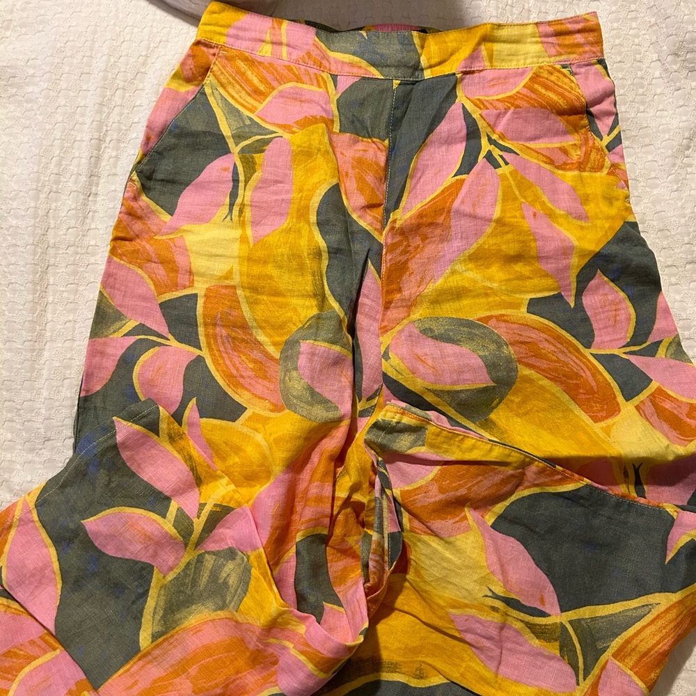 Cute 100% linen pants